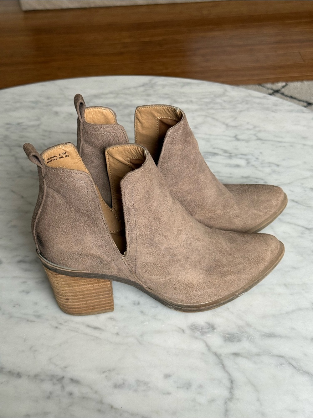 Madden Girl Palomaa Suede Ankle Bootie | Size 6.5